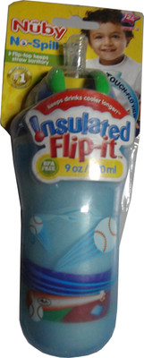 

Nuby No-spill Insulated Flip-it(Blue)