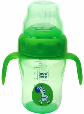 

MeeMee 2-in-1 Spout and Straw Sipper Cup(Green)