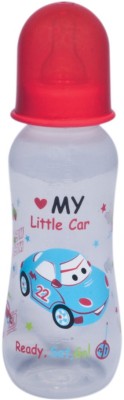 MeeMee Milk Safe Feeding Bottle - 250 ml(Red)