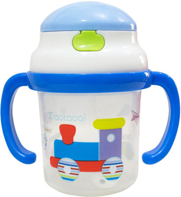 

Rachna Baby / Infant 01 PP Water / Juice Training Straw Sipper Cup with Handle - 180ML(Blue)