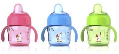 

Philips Avent Soft Spout Cup with Handles(Pink, Blue, Green)