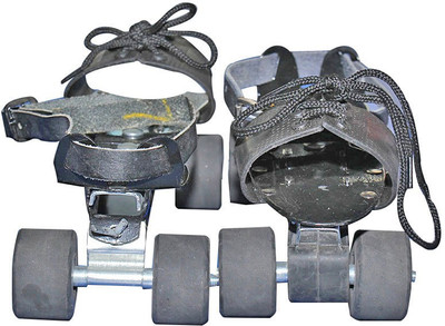 

RKC Delux Kids Quad Roller Skates - Size 12.5 UK(Black)