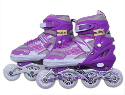 

Dezire adjustable skates In-line Skates - Size 7-9 UK(Purple)