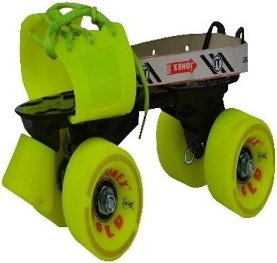 

Jonex Gold Quad Roller Skates - Size 2.5-9.5 UK(Yellow)