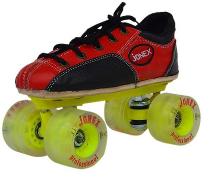 

Jonex Professional Quad Roller Skates - Size 3 UK(Multicolor)