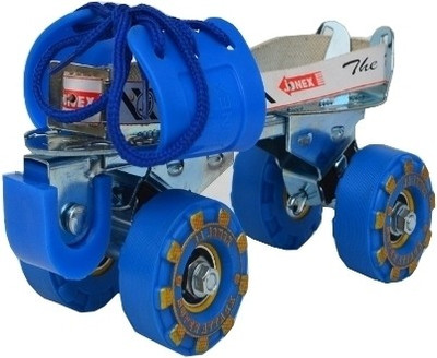 Jonex Attack Quad Roller Skates - Size 2.5-9.5 UK(Blue) Flipkart