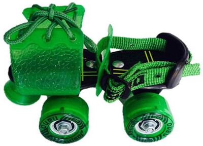 

Jaspo Corby Quad Roller Skates - Size 11-13 UK(Black, Green)
