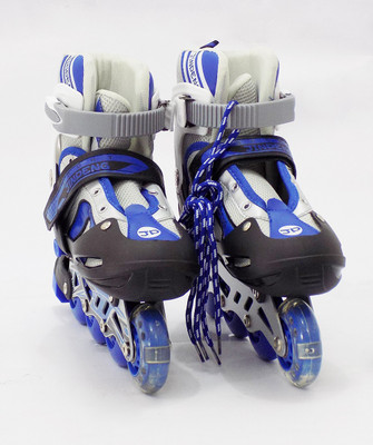 

Alex's Shoe Scate Racer In-line Skates - Size 12 - 16 US(White)