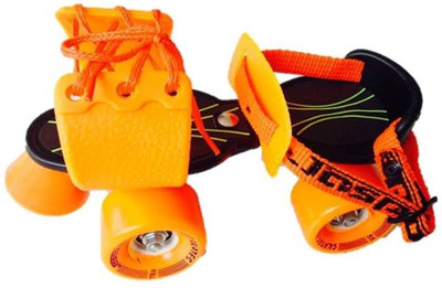 

Jaspo Marshal Quad Roller Skates - Size 11-13 UK(Black, Orange)