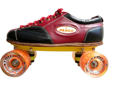 

Panko Shoe Hypo Quad Roller Skates - Size 8 UK(Orange, Yellow)