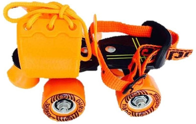 

Jaspo Corby Quad Roller Skates - Size 11-13 UK(Black, Orange)