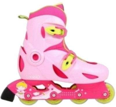

Oxelo by Decathlon Play3 In-line Skates - Size 11.5-13 UK(Pink)