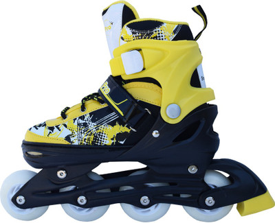 

Smart Pro 1161 Yellow Medium In-line Skates - Size 13-2.5 UK(Yellow)