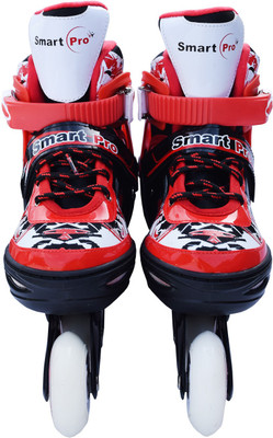 

Smart Pro 1163 Red Extra Large In-line Skates - Size 6-8 UK(Red)