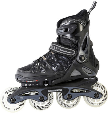 

Rollerblade SPITFIRE 1-4 In-line Skates - Size 12-13 UK(Black)