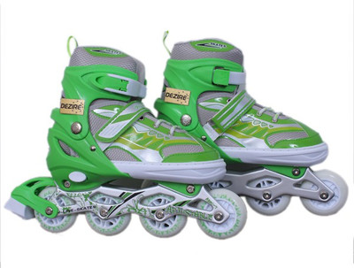 

Dezire adjustable In-line Skates - Size 7-9 UK(Green)
