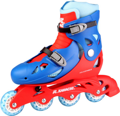 

KAMACHI shoe racer pvc In-line Skates - Size 5-6 UK(Multicolor)