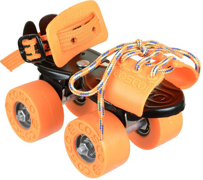 

Cosco Tenacity Super Jr. (16.5 - 19.5 cm) Age Group (3 - 6 Years) In-line Skates - Size 8 - 11 UK(Orange)