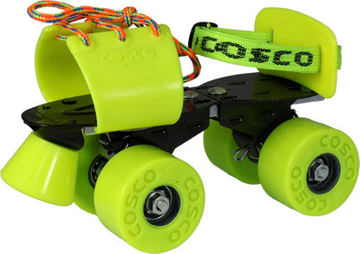 

Cosco Zoomer Sr. (19.5 - 26.5 cm) Age Group (8+ Years) Quad Roller Skates - Size Kids 12 - Adults 8 UK(Multicolor)