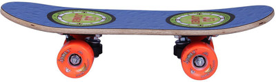 

Jonex Super Tenacity Mini 5 inch x 15 inch Skateboard(Multicolor, Pack of 1)