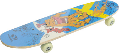 

Yonker YONKER Wooden Skate Board - (YS1301) - Senior 8 inch x 32 inch Skateboard(Multicolor, Pack of 1), Mult color