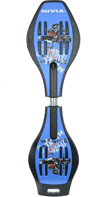 

Nivia SNAKE BOARD 6 inch x 5 inch Skateboard(Blue, Black, Pack of 1)