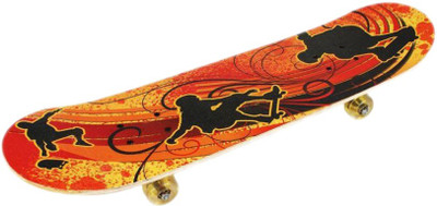 

Credence Premium Wooden 24 inch x 6 inch Skateboard(Black, Orange, Red, Brown, Pack of 1)