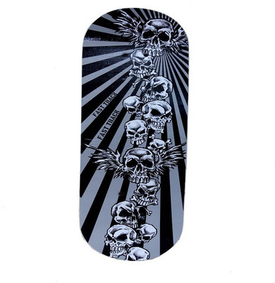 

Skera FAST TRACK BLACK SKULL Skate Board 28" 8 inch x 28 inch Skateboard(Black, Pack of 1)