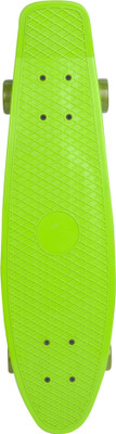 Yonker Plastic Skateboard Junior With Textured Surface 6 inch x 22 inch Skateboard(Green, Pack of 1)