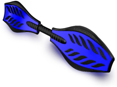 

The SweatShop TSS Waveboard / Ripstick 10 inch x 4 inch Skateboard(Blue, Pack of 1), Blue;black