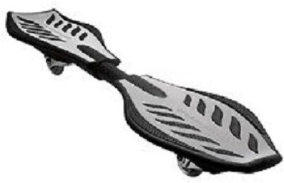 

The SweatShop TSS Waveboard/Ripstick 10 inch x 4 inch Skateboard(Grey, Pack of 1), Grey;black