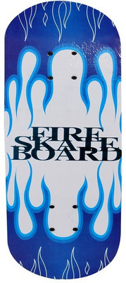 

Skera FIRE Graphics Skate Board 28" 8 inch x 28 inch Skateboard(Blue, Pack of 1)