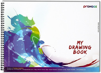 

Prahaas Drawing Book With Butter Paper Sketch Pad(Blue, 70 Sheets)