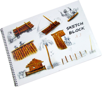 

Gathbandhan BOOK361 Sketch Pad(White, 36 Sheets)