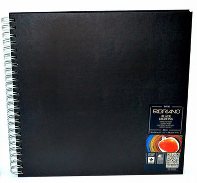 4% OFF on Fabriano Black Drawing Book Spiral Bound Squared 30 x 30 Cm Sketch Pad(40 Sheets) 4% OFF on Fabriano Black Drawing Book Spiral Bound Squared 30 x 30 Cm Sketch Pad(40 Sheets)