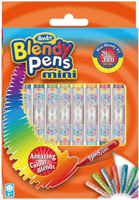 

Renart Mini Blendy Superfine Nib Sketch Pen(Multicolor)