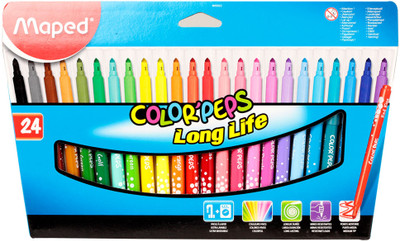 10% OFF on Maped Sketch Pen with Washable Ink(Multicolor) 10% OFF on Maped Sketch Pen with Washable Ink(Multicolor)