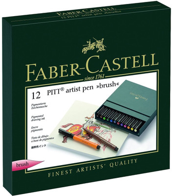 

Faber-Castell Artist Set Super Fine Nib Sketch Pens(Set of 1, Multicolor)