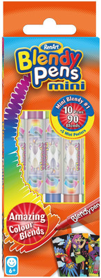 

Renart Mini Blendy Superfine Nib Sketch Pen(Multicolor)