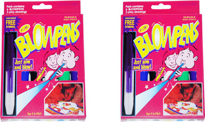 

Dream Bag Kids Superfine Nib Sketch Pens with Washable Ink(Set of 2, Multi-colour)