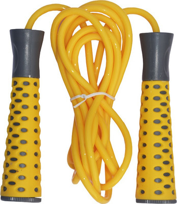 

Smart 1084 Plastic Heavy Speed Skipping Rope(Yellow, Length: 274 cm)