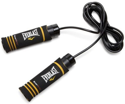 

Everlast Evergrip Weighted Weighted Skipping Rope(Black, Length: 274 cm)