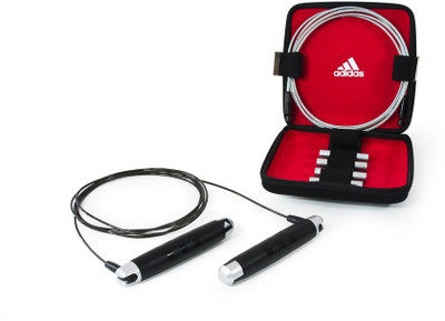 

ADIDAS Multicolor Speed Skipping Rope(Blue, Black, Length: 275 cm), Black;blue