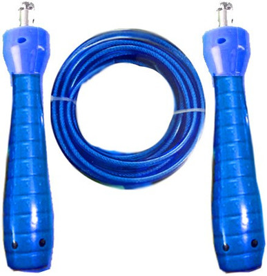 

Vinto FAT BURNING CROSSFIT FITNESS EQUIPMENT 3 METERS Speed Skipping Rope(Multicolor, Length: 300 cm)