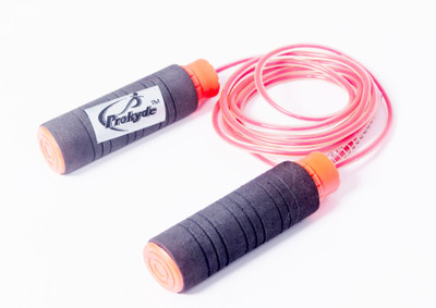

Prokyde Bolt Speed Skipping Rope(Orange, Black, Length: 213 cm), Black;orange