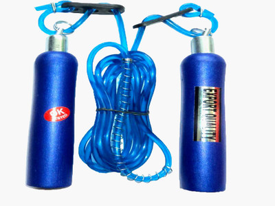 Woody metallic series Speed Skipping Rope(Blue, Length: 274 cm)