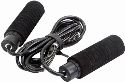 

Indi Sports IN_SR0001 Freestyle Skipping Rope(Black, Length: 320 cm)
