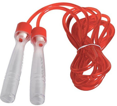 

Nivia Jump Freestyle Skipping Rope(Red, Length: 281 cm)