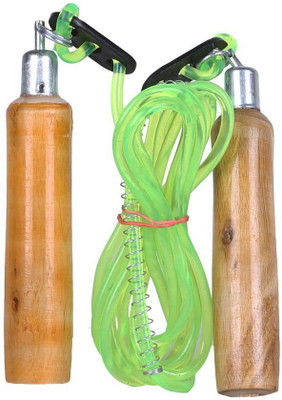 

ILARTE Super Fitness Skipping Rope Freestyle Skipping Rope(Green, Length: 274 cm)