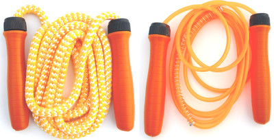 

Jayam POPULAR SOFTY Freestyle Skipping Rope(Multicolor, Length: 305 cm)